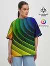 Женская футболка оверсайз / Color