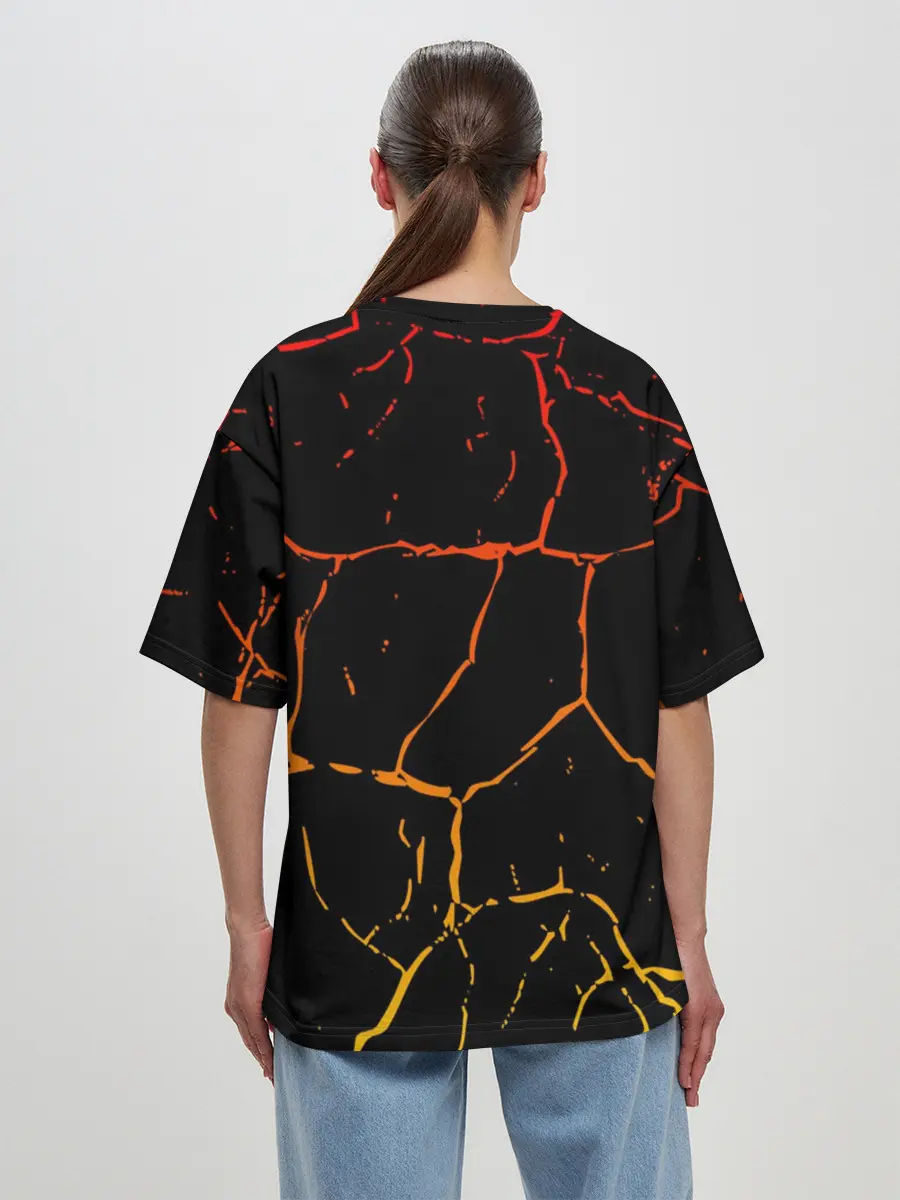 Женская футболка оверсайз / Doom | Eternal