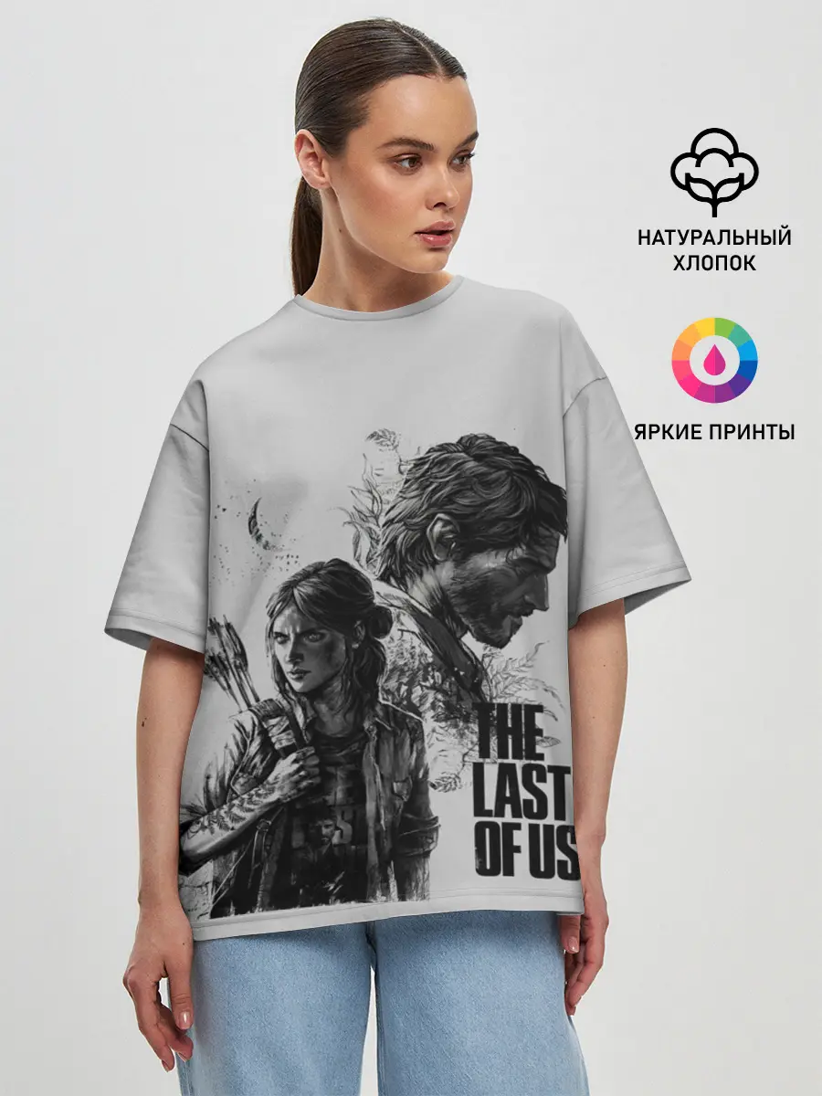 Женская футболка оверсайз / The Last of Us 2