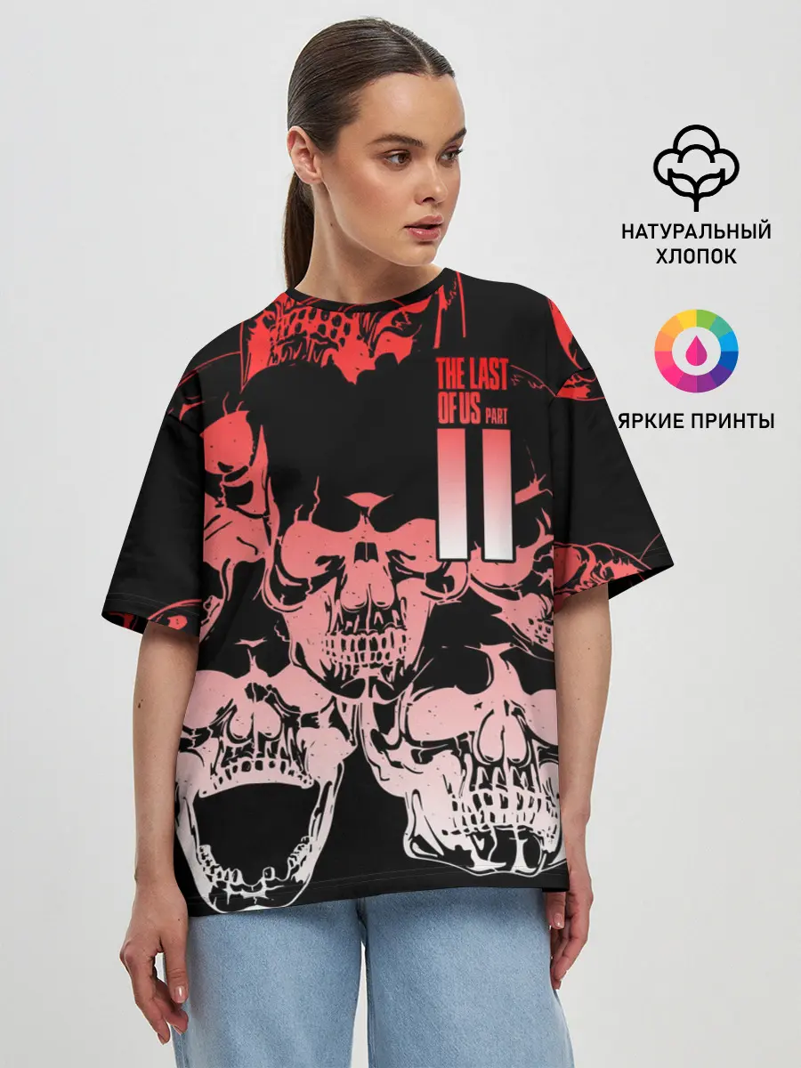 Женская футболка оверсайз / The Last of Us 2