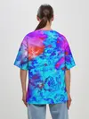 Женская футболка оверсайз / ABSTRACTION COLORS