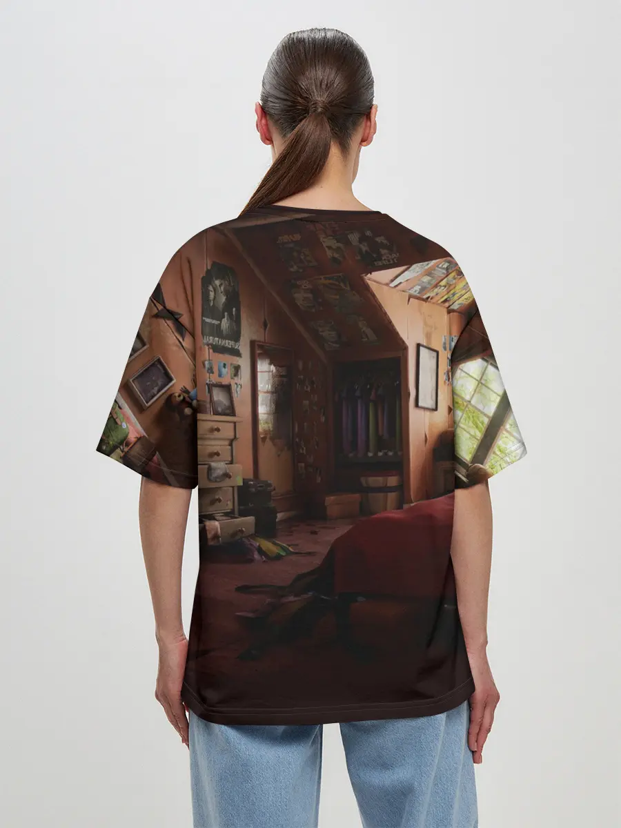 Женская футболка оверсайз / THE LAST OF US