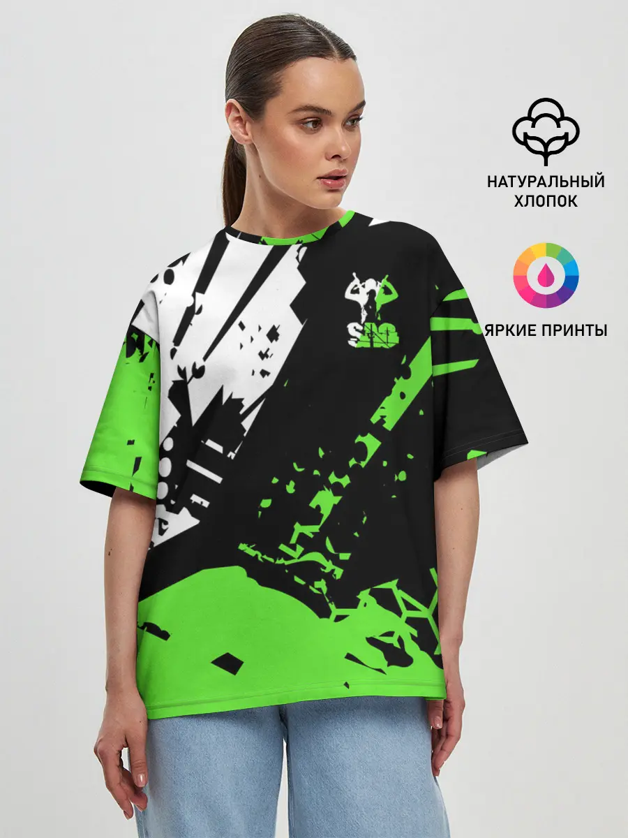 Женская футболка оверсайз / Sword Art Online