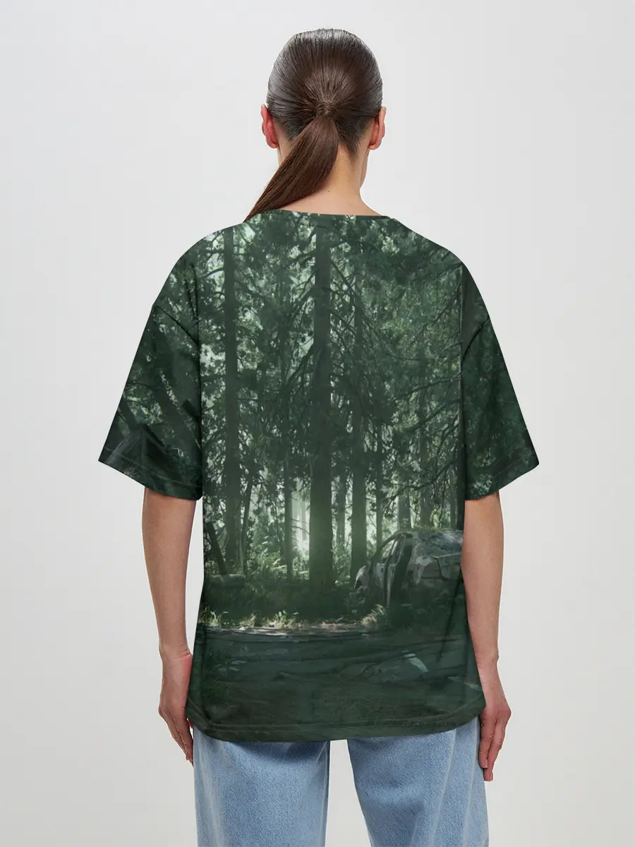 Женская футболка оверсайз / The Last of Us: Part 2