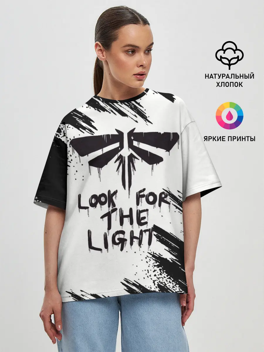 Женская футболка оверсайз / THE LAST OF US