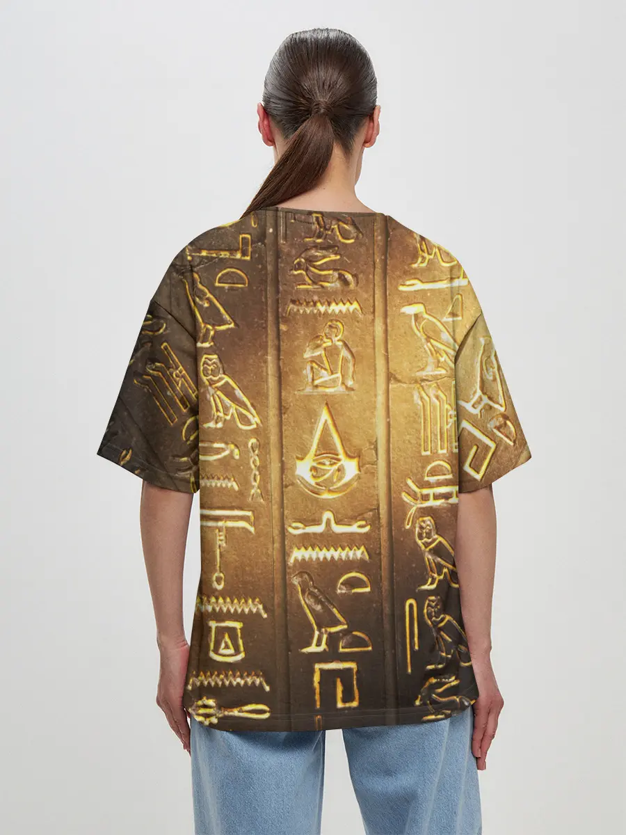 Женская футболка оверсайз / ASSASSINS CREED l ORIGINS