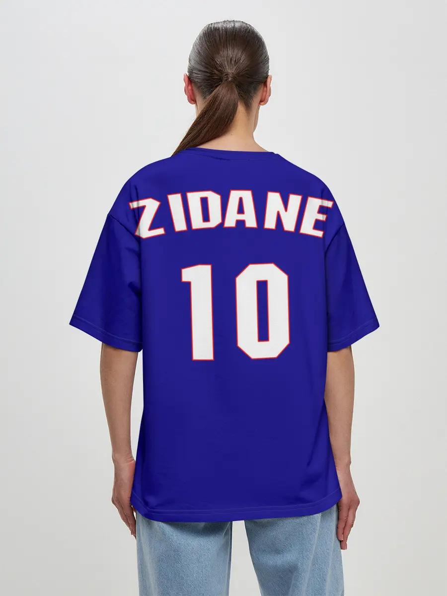 Женская футболка оверсайз / Форма Франции