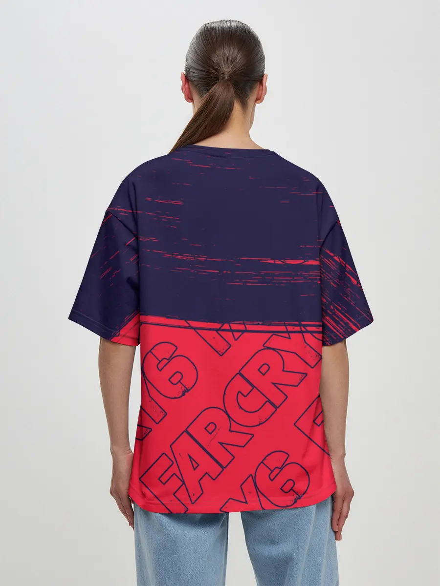 Женская футболка оверсайз / FAR CRY 6 / ФАР КРАЙ 6