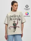 Женская футболка оверсайз / The umbrella academy