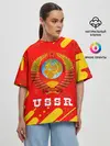 Женская футболка оверсайз / USSR / СССР