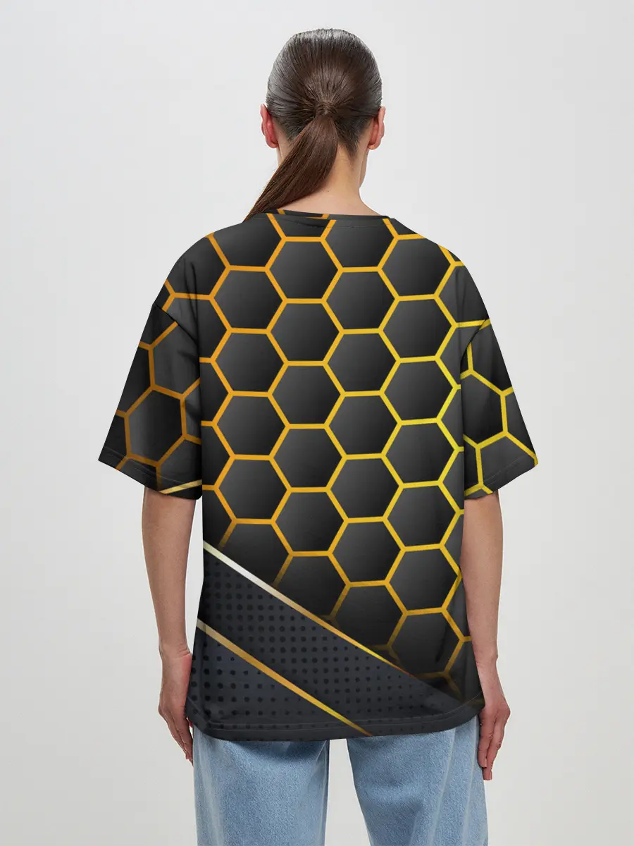 Женская футболка оверсайз / HONDA