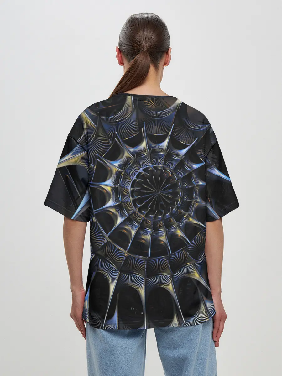 Женская футболка оверсайз / DARK