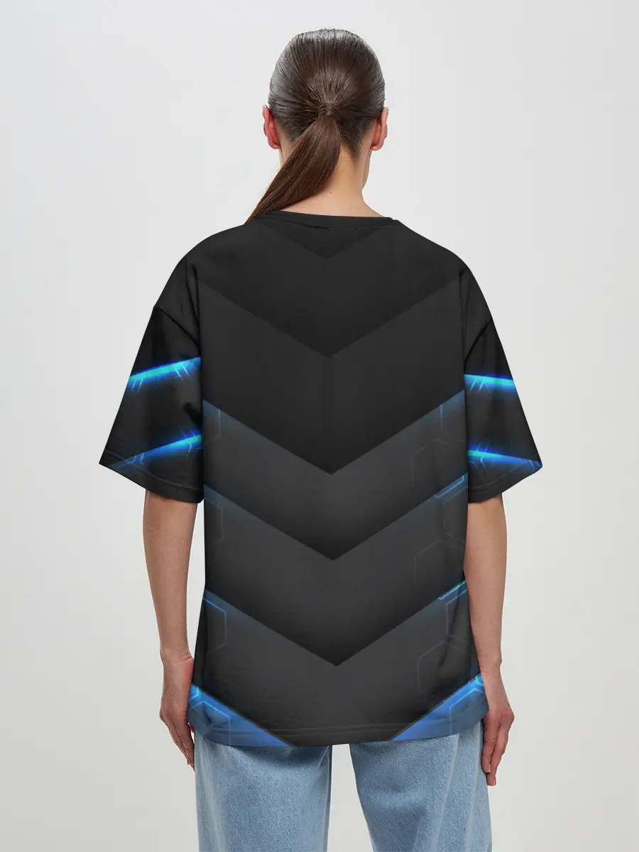 Женская футболка оверсайз / Fortnite