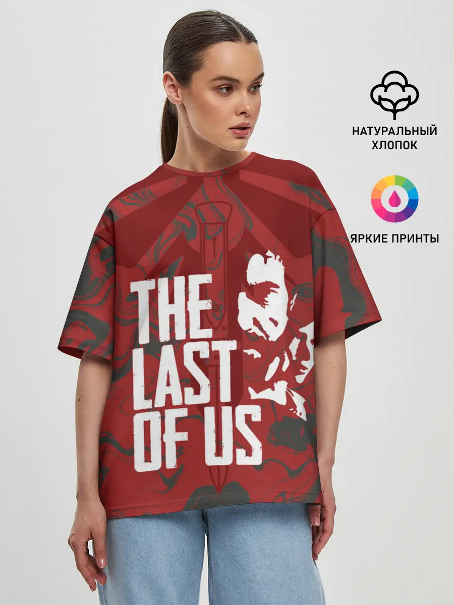 Женская футболка оверсайз / THE LAST OF US