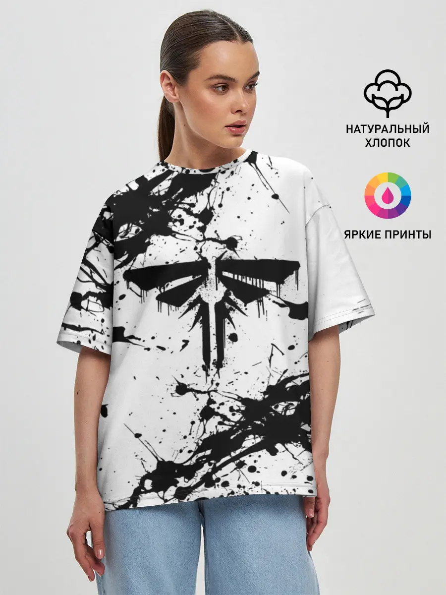 Женская футболка оверсайз / THE LAST OF US