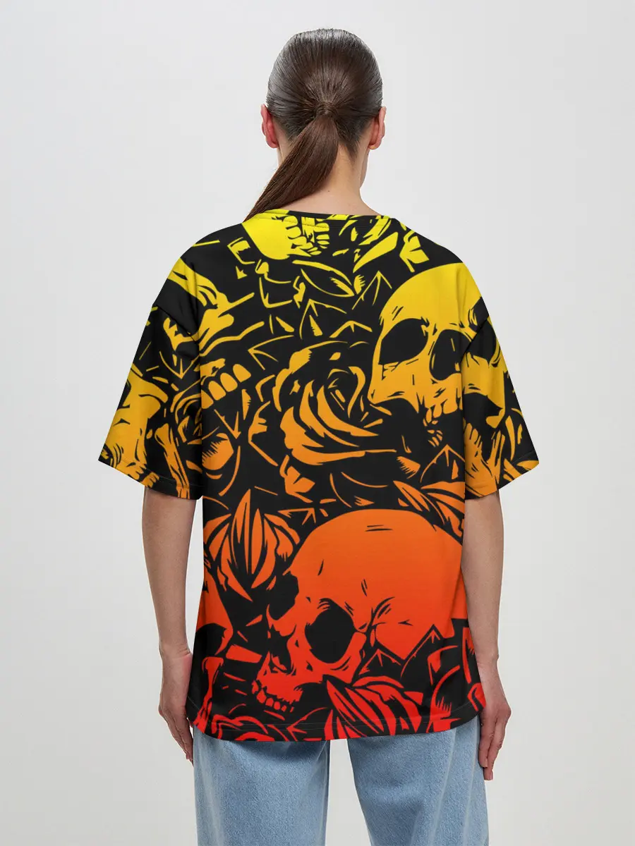 Женская футболка оверсайз / JoJo Bizarre Adventure