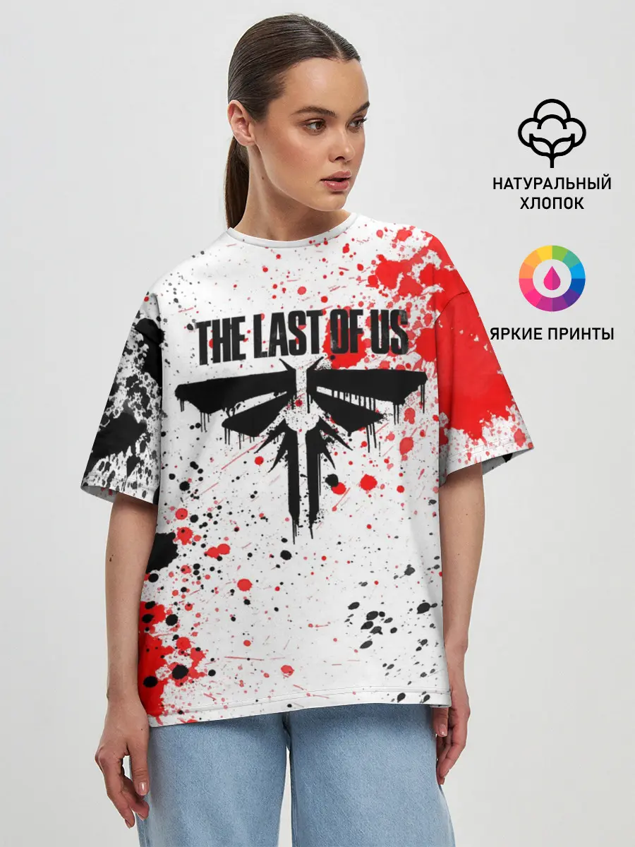 Женская футболка оверсайз / THE LAST OF US