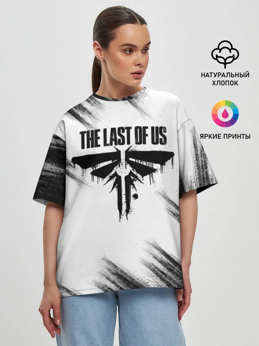 Женская футболка оверсайз / THE LAST OF US