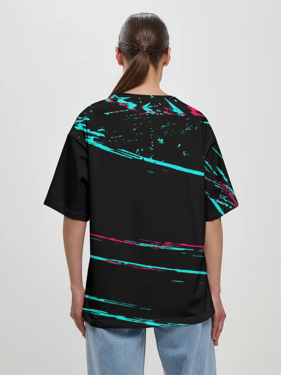 Женская футболка оверсайз / BTS