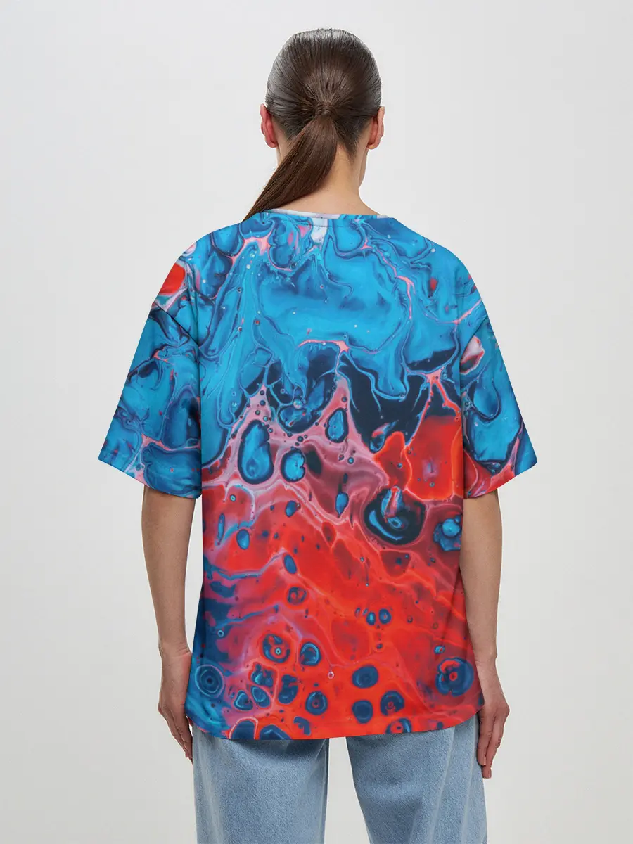 Женская футболка оверсайз / BMW