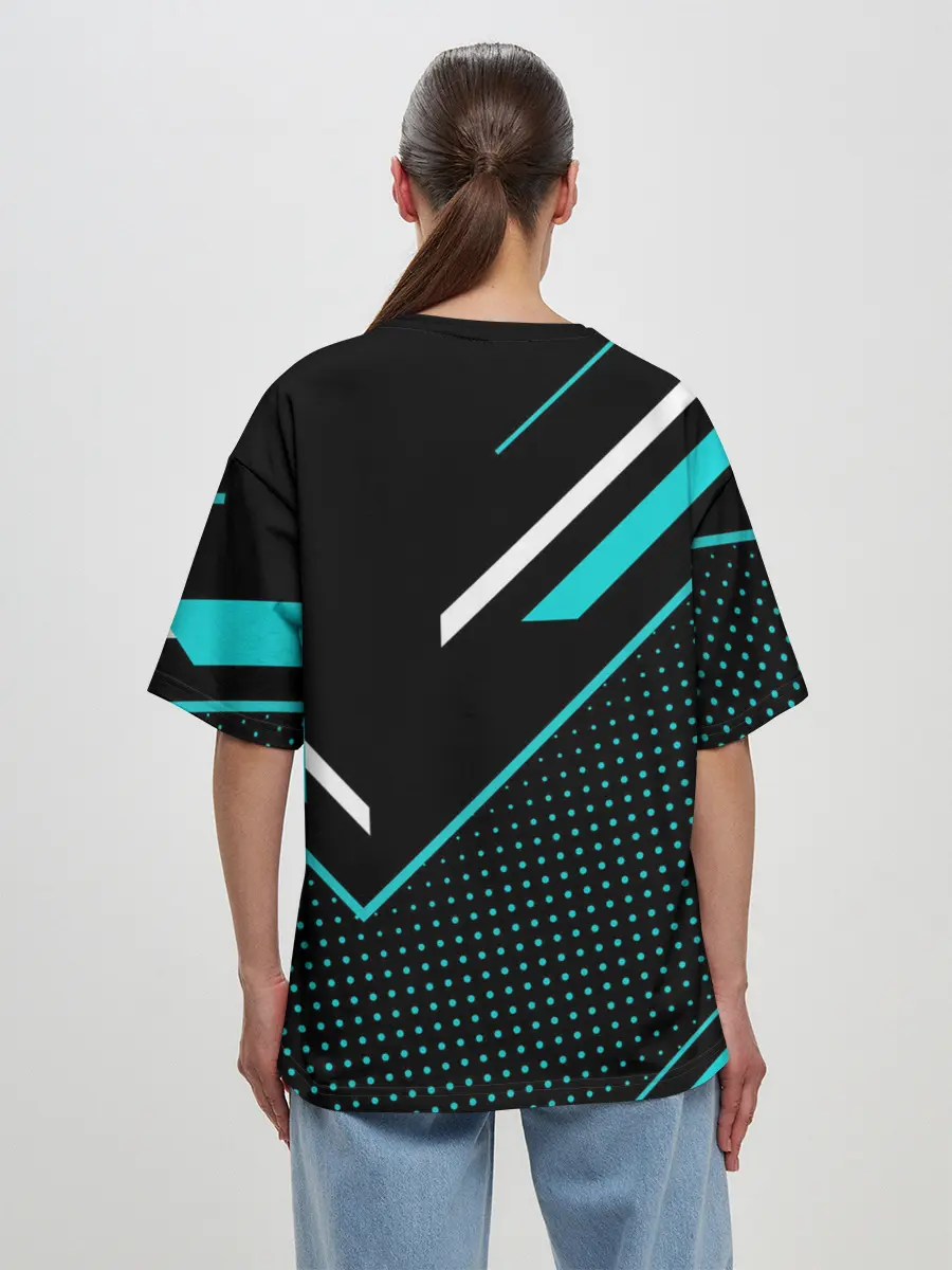 Женская футболка оверсайз / Judo