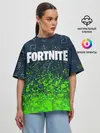 Женская футболка оверсайз / FORTNITE / ФОРТНАЙТ