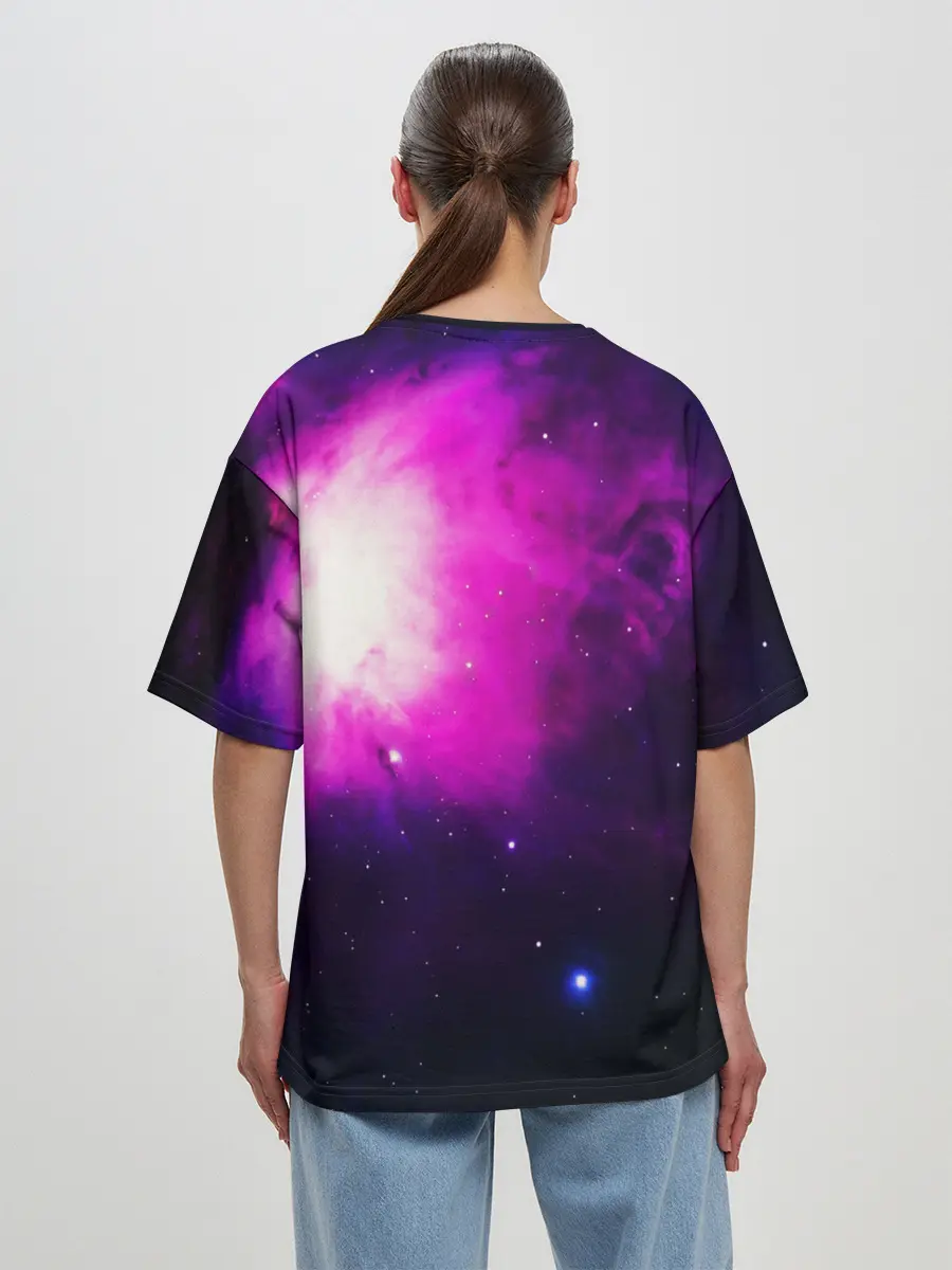 Женская футболка оверсайз / Space