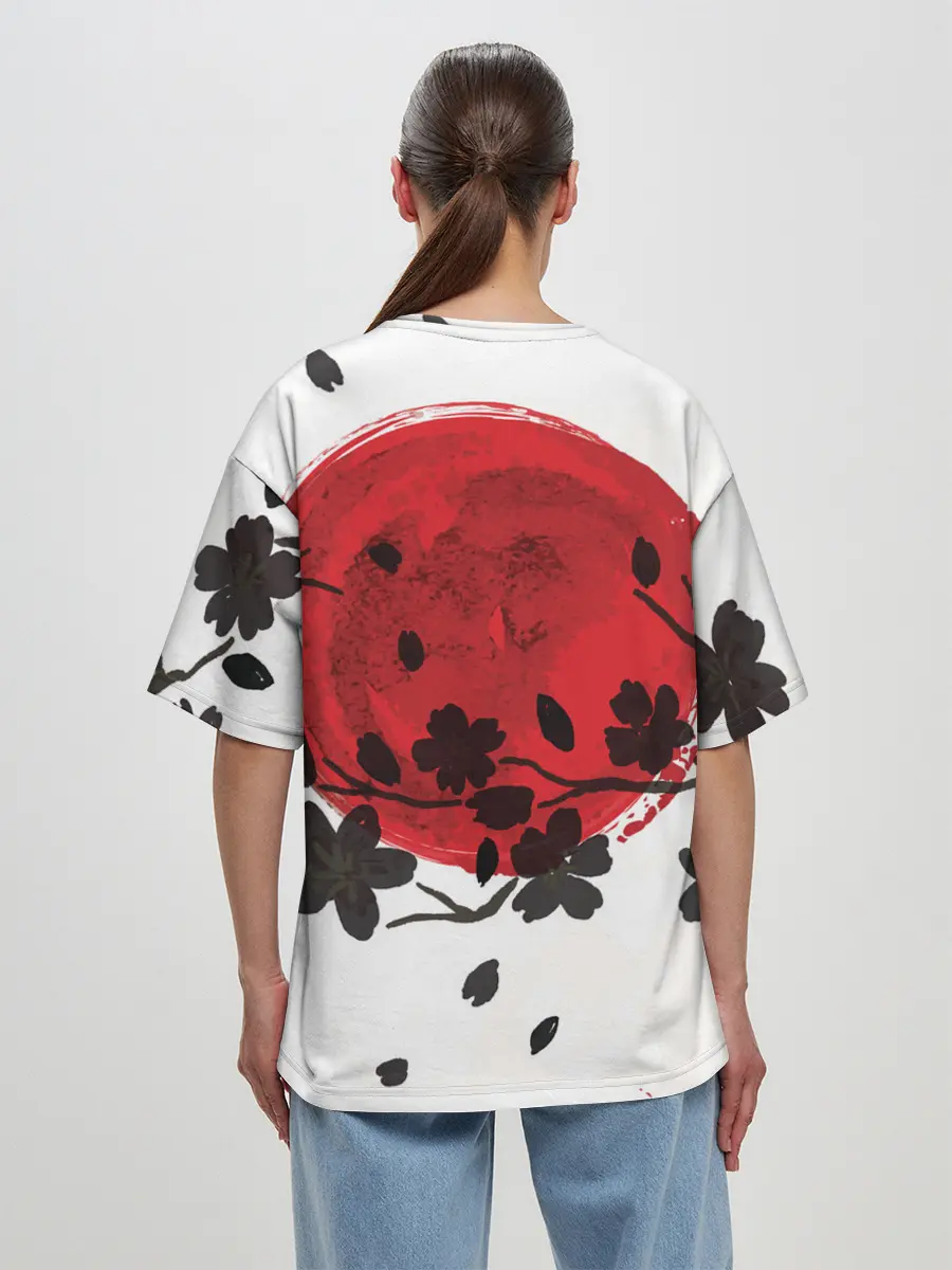 Женская футболка оверсайз / JoJo Bizarre Adventure