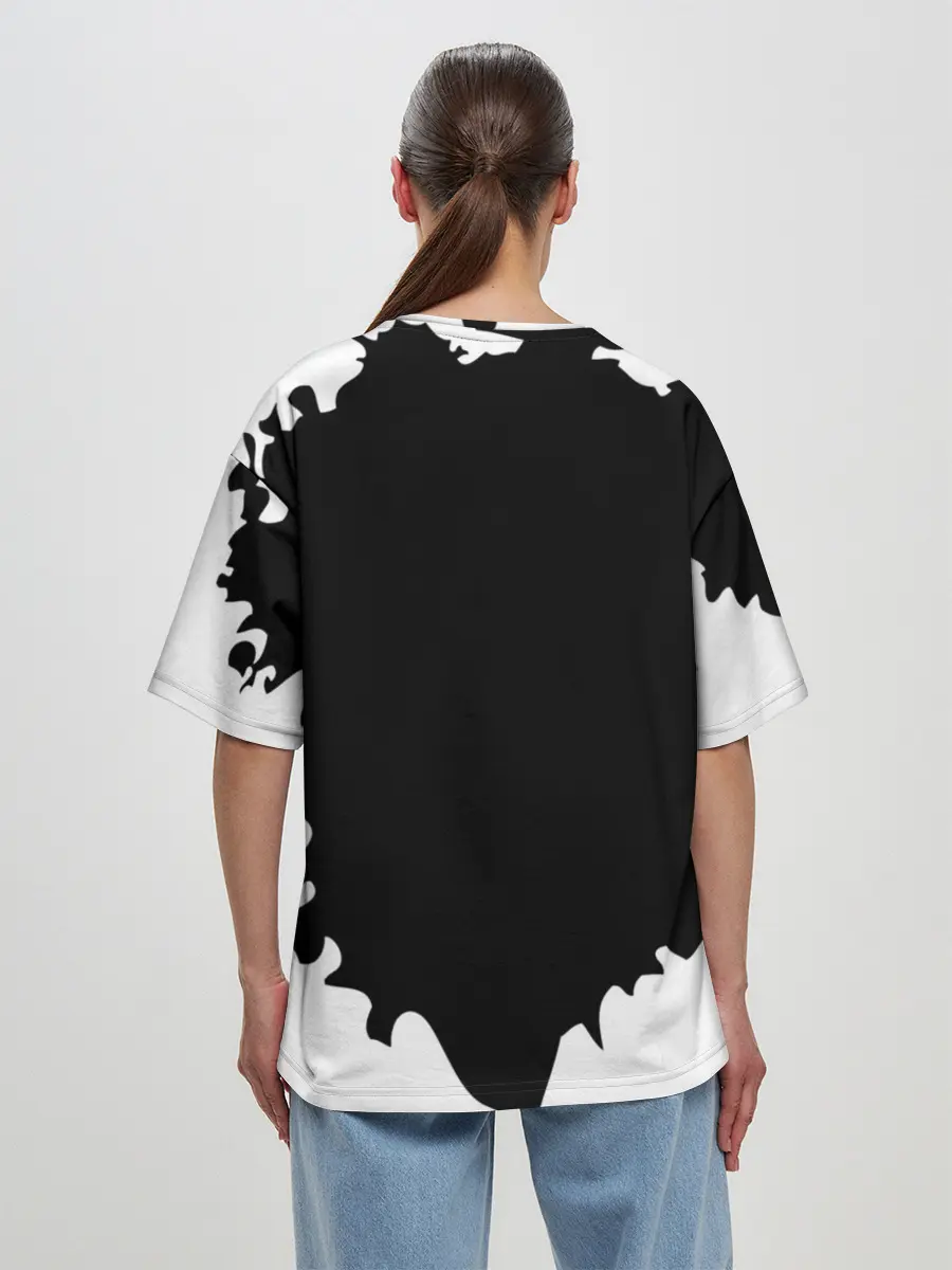 Женская футболка оверсайз / JoJo Bizarre Adventure