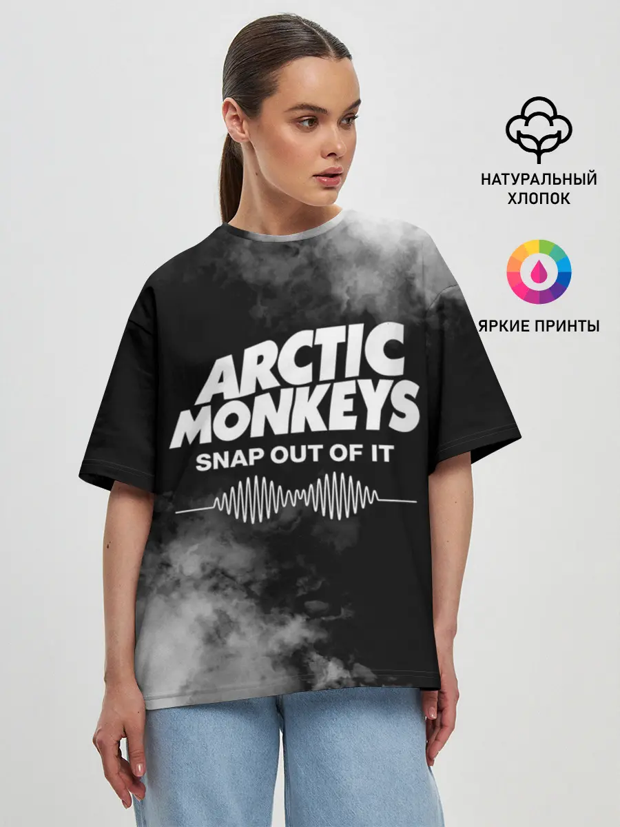 Женская футболка оверсайз / Arctic Monkeys