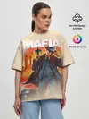 Женская футболка оверсайз / Mafia