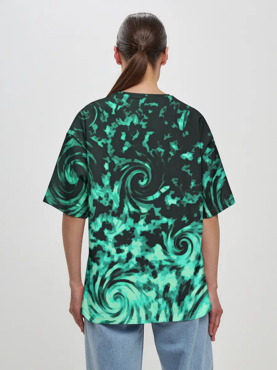 Женская футболка оверсайз / VORTEXES