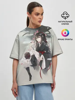 Женская футболка оверсайз / Вэй Усянь