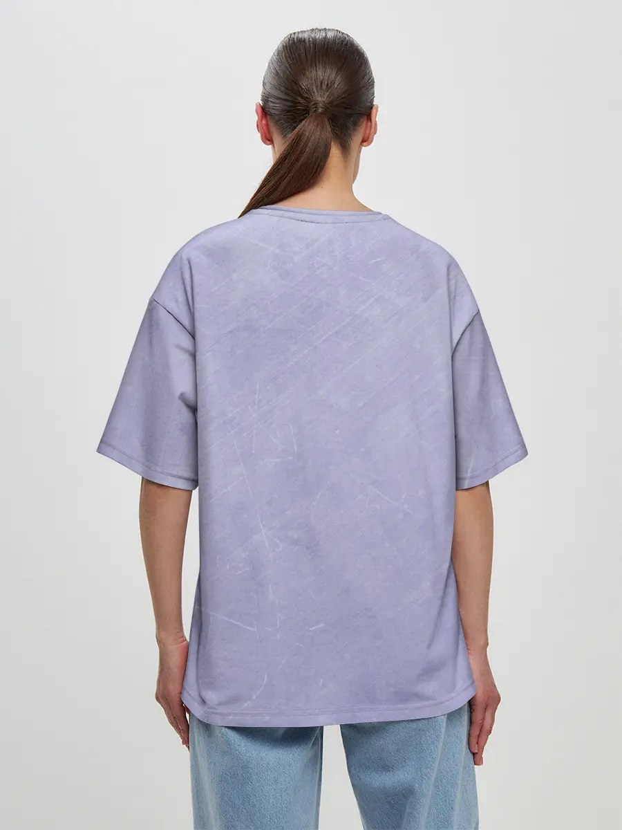 Женская футболка оверсайз / Цзян Яньли