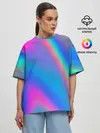 Женская футболка оверсайз / GRADIENT