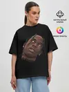 Женская футболка оверсайз / Travis Scott
