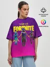 Женская футболка оверсайз / TRAVIS SCOTT+FORTNITE