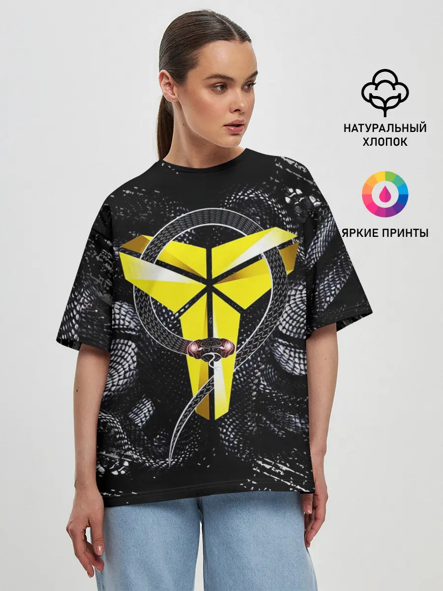 Женская футболка оверсайз / Los Angeles Lakers