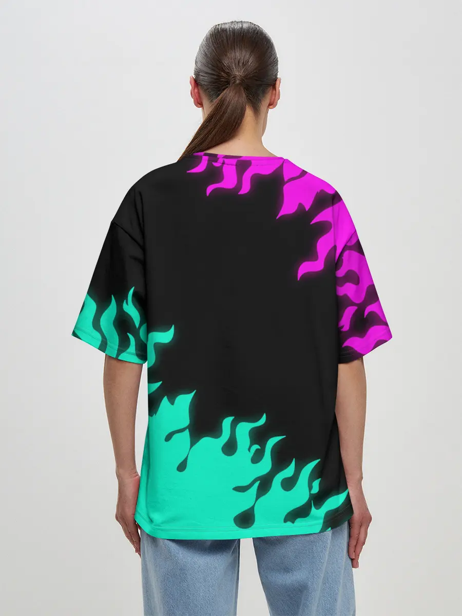 Женская футболка оверсайз / Blink-182