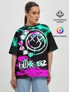 Женская футболка оверсайз / Blink-182