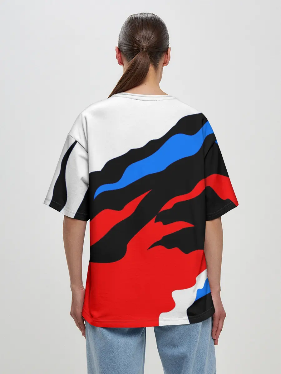 Женская футболка оверсайз / BMW