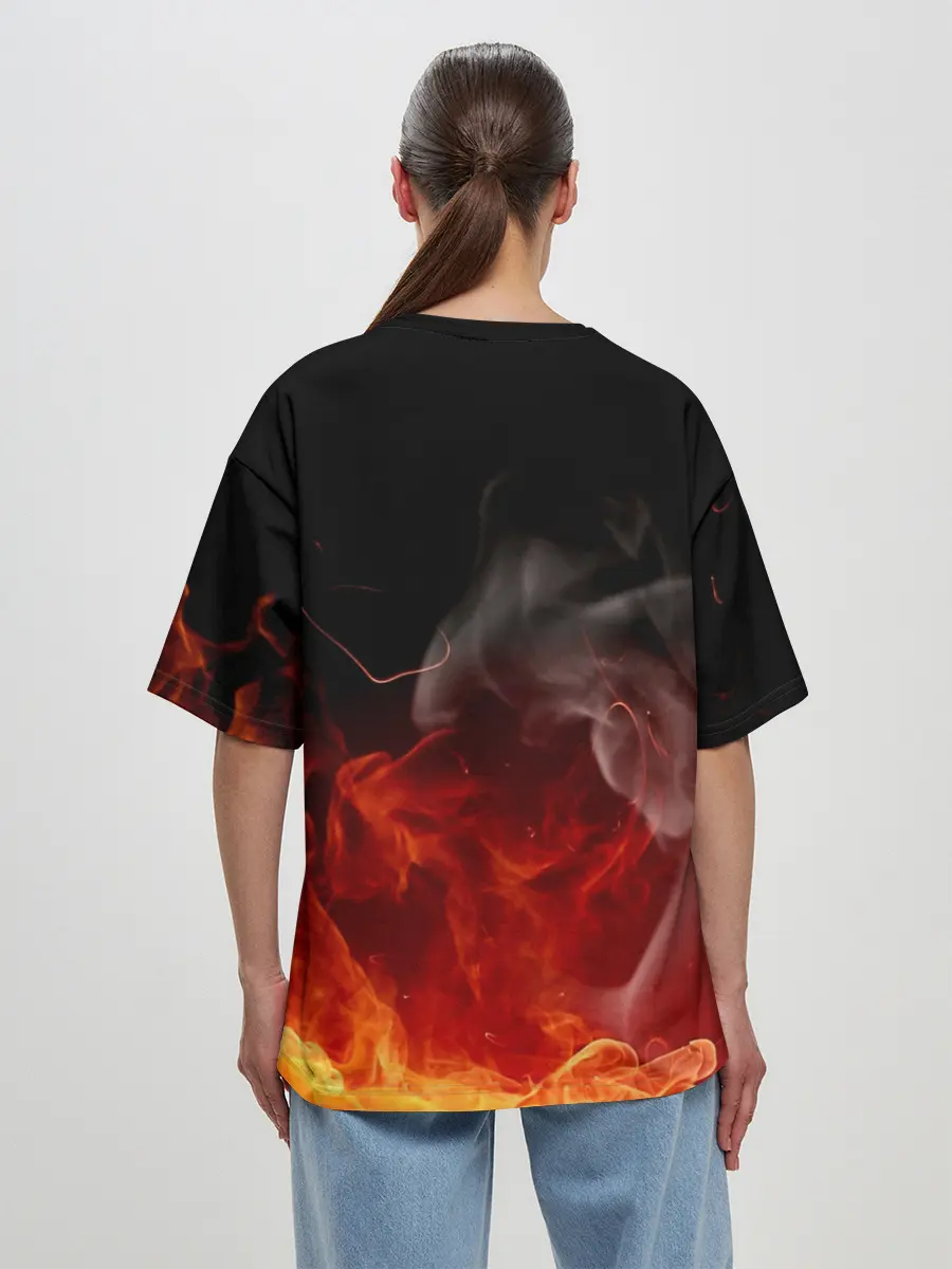 Женская футболка оверсайз / МЧС России