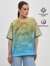 Женская футболка оверсайз / P007_P004ooo2224483