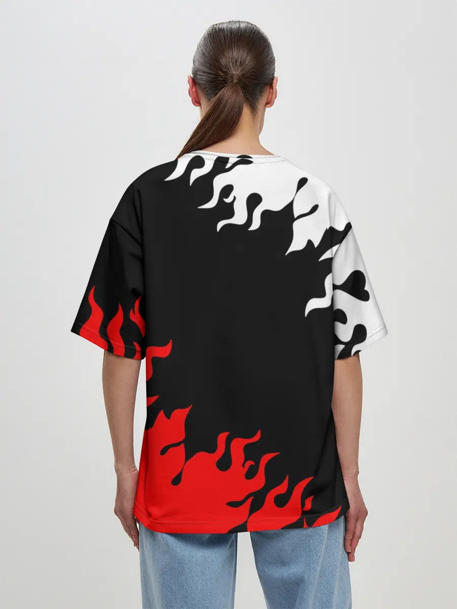 Женская футболка оверсайз / SUZUKI