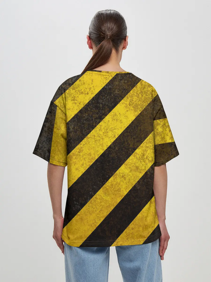 Женская футболка оверсайз / Real Madrid