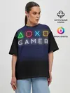 Женская футболка оверсайз / Doxo Gamer