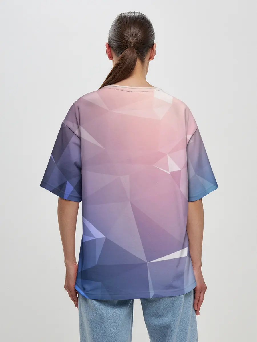 Женская футболка оверсайз / ЭЛЕМЕНТЫ СВЕТА