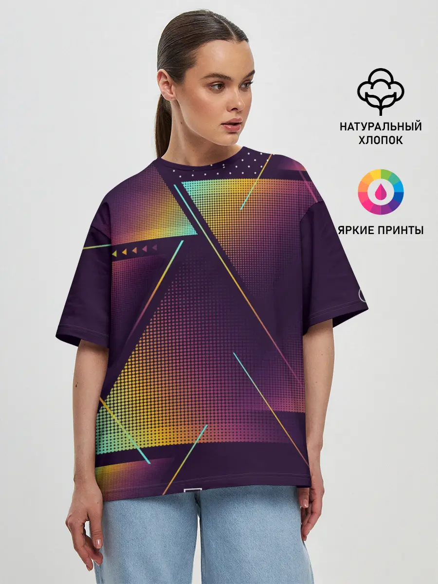 Женская футболка оверсайз / RARE