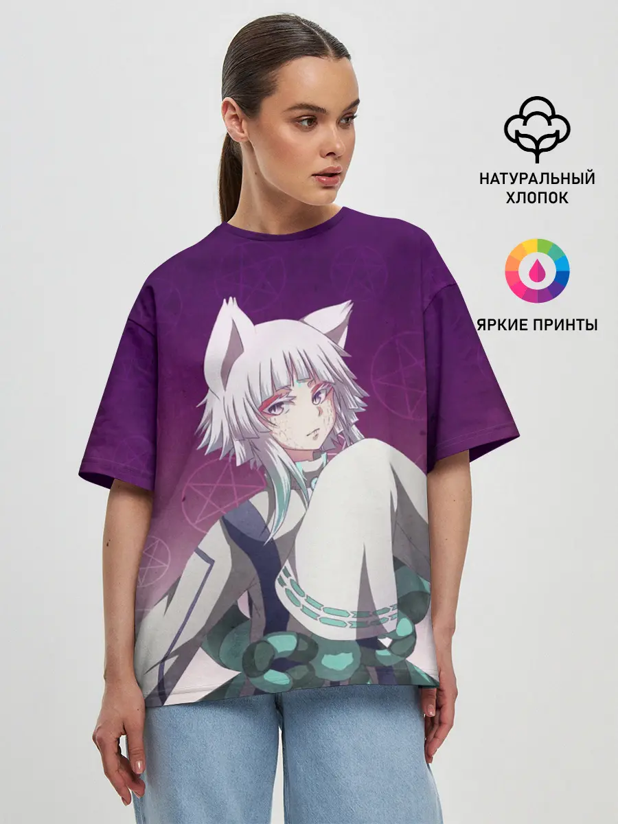 Женская футболка оверсайз / Tatara