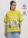 Женская футболка оверсайз / BTS